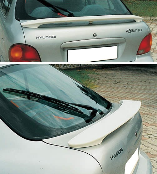 Hyundai Accent 3/5 ajtós 1999-ig hátsó szárny spoiler H709