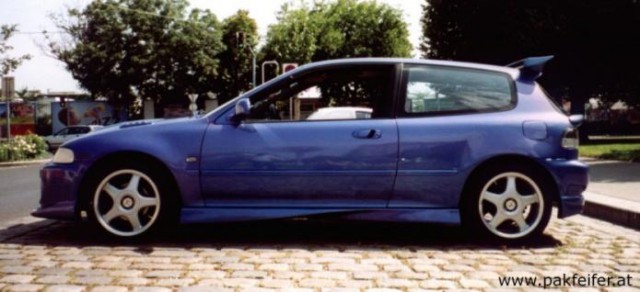 Honda Civic EG3/4 3 ajtós 1992-96 küszöb spoiler párban
