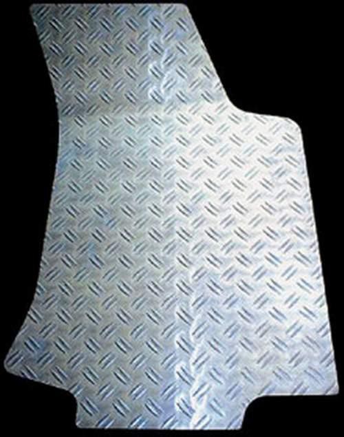 Skoda Fabia aluminium autószőnyeg 2 db