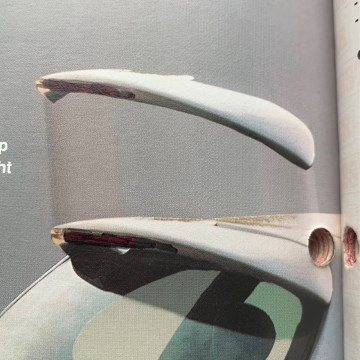 Renault Megane Scenic 1 tető spoiler, tető szárny H698L