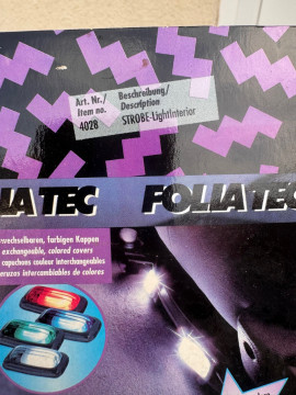 Folia Tec 4028 beltéri Stroboszkóp világítás 12V