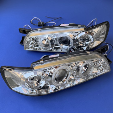 Subaru Impreza 1997-2000 Angel Eyes króm fényszóró párban