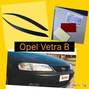 Opel Vectra B 1995-99 szemöldök spoiler párban, lámpa spoiler