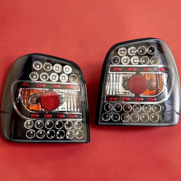 VW Golf 3 hátsólámpa fekete LED párban 2 db