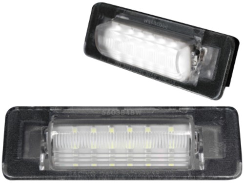 Mercedes W210 W202 SMD Led rendszámtábla világítás párban