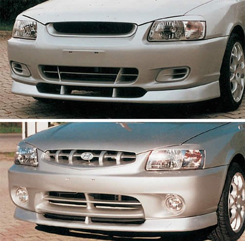 Hyundai Accent 1999-2003. szemöldök spoiler párban CA4128