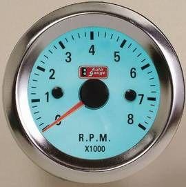 Fordulatszámmérő műszer 0-8000 plazma számlap 52 mm 60543sel-2
