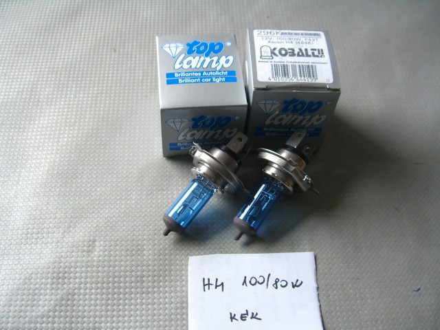 H4 12V 100/80W Top Lamp Kobalt izzó