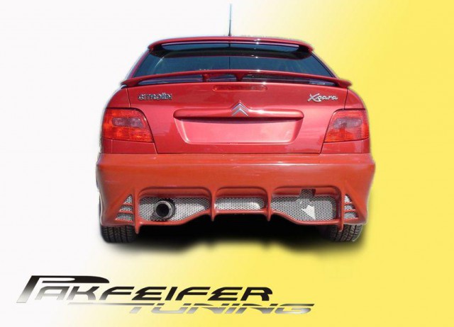 Citroen Xsara 2000/10-től hátsó lökhárító tuning spoiler