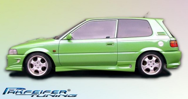 Toyota Corolla E9/E90 tuning küszöb spoiler párban 1990-1992