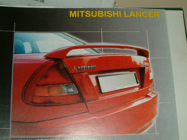 Mitsubishi Lancer 1997-től hátsó szárny spoiler