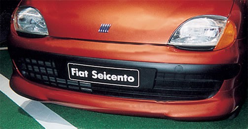 Fiat Seicento 2000/10-ig első lökhárító toldat spoiler FS3308