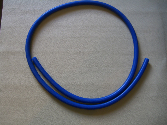 Vákuum szilikon cső 3mm belső átmérővel kék színben