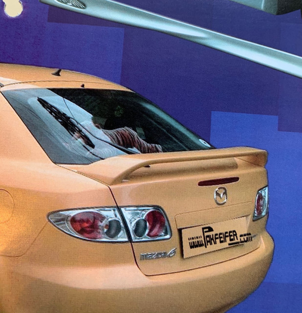 Mazda 6 / 5 ajtós hátsó szárny spoiler