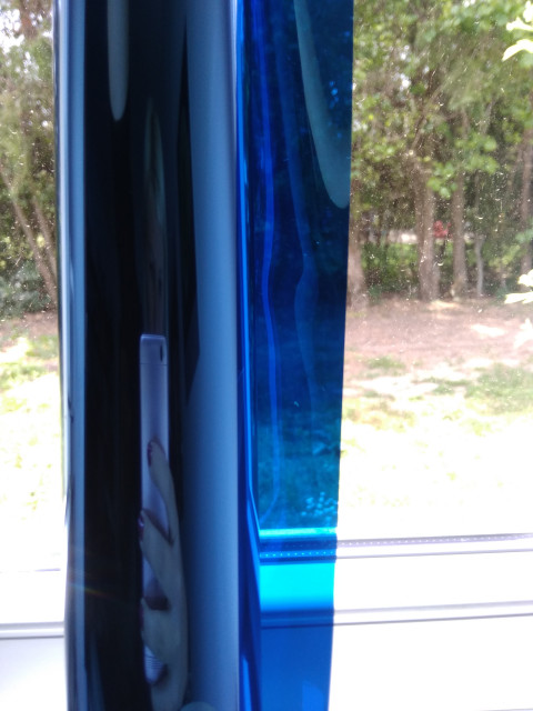 Autóablak fólia kék színű 76 x 300 cm FoliaTec