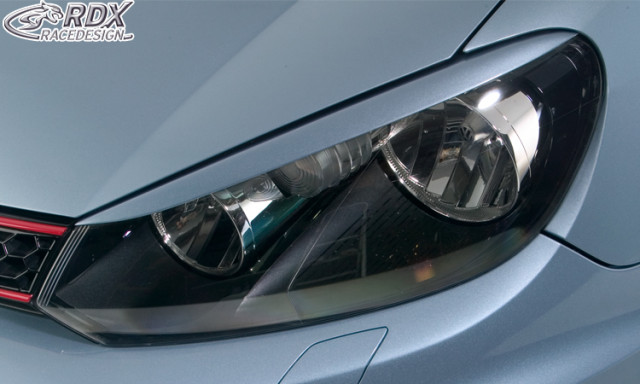 VW Golf 6 Morcosító Szemöldök Spoiler, lámpa takaró spoiler